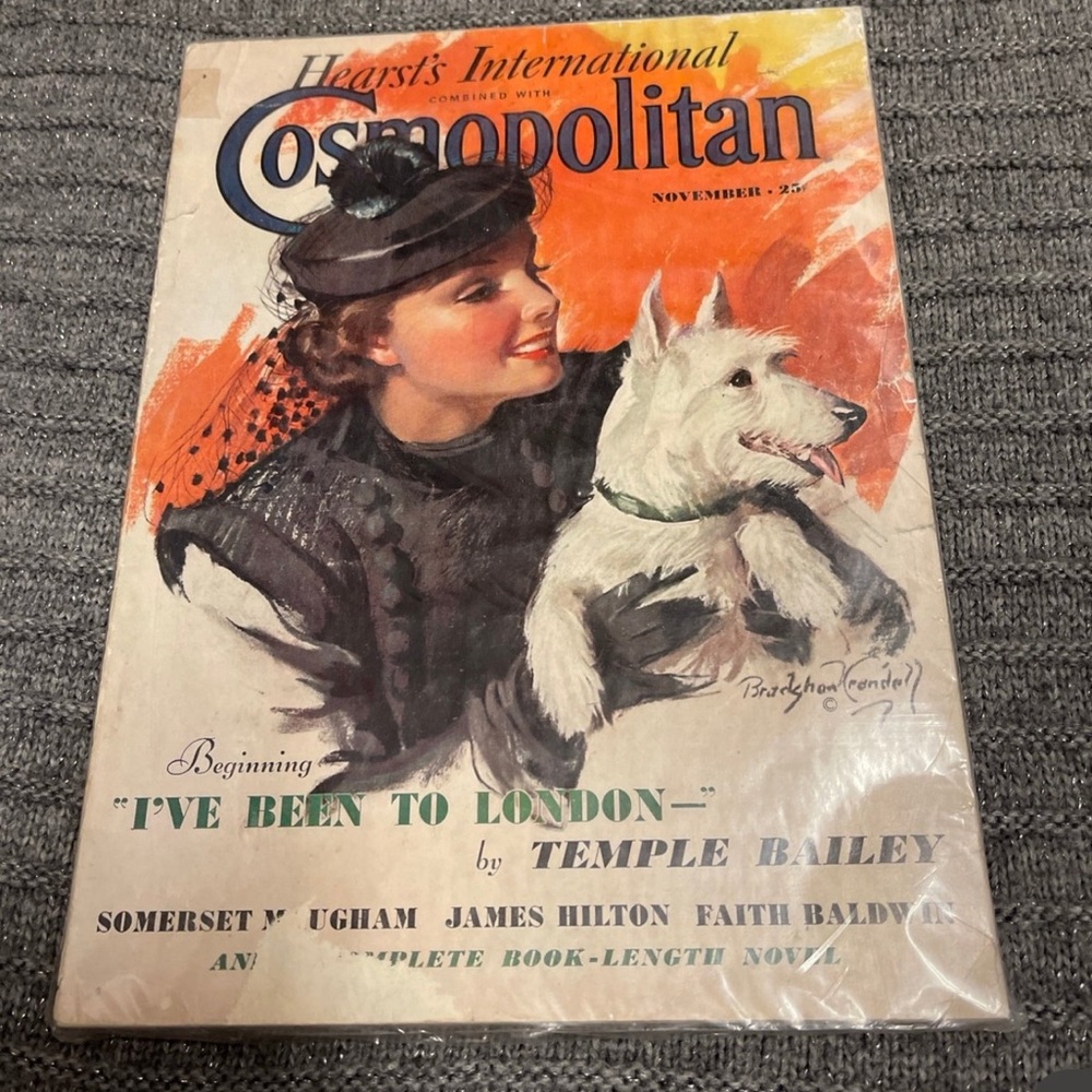 1936 Hearst's International combined with Cosmopolitan VTG RARE
